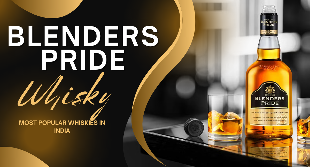 Blenders Pride is a premium whisky brand celebrated for its smooth and refined flavor profile