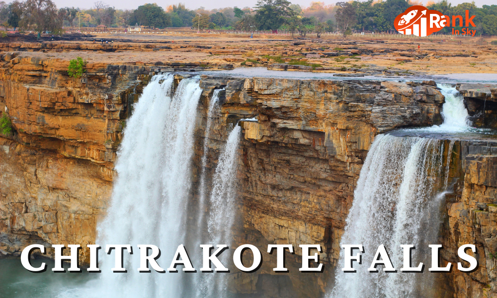 Chitrakote Falls, often referred to as the "Niagara of India," is one of the most spectacular waterfalls in Chhattisgarh, located near the town of Jagdalpur.