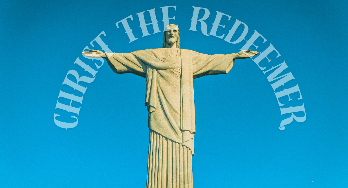 Christ the Redeemer, a colossal statue of Jesus Christ, stands majestically atop the Corcovado Mountain in Rio de Janeiro, Brazil