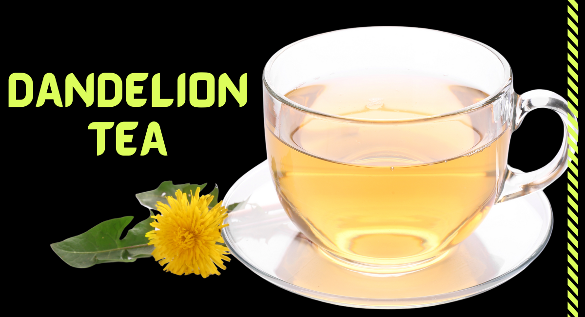 Dandelion tea is a herbal infusion made from the leaves, flowers, or roots of the dandelion plant