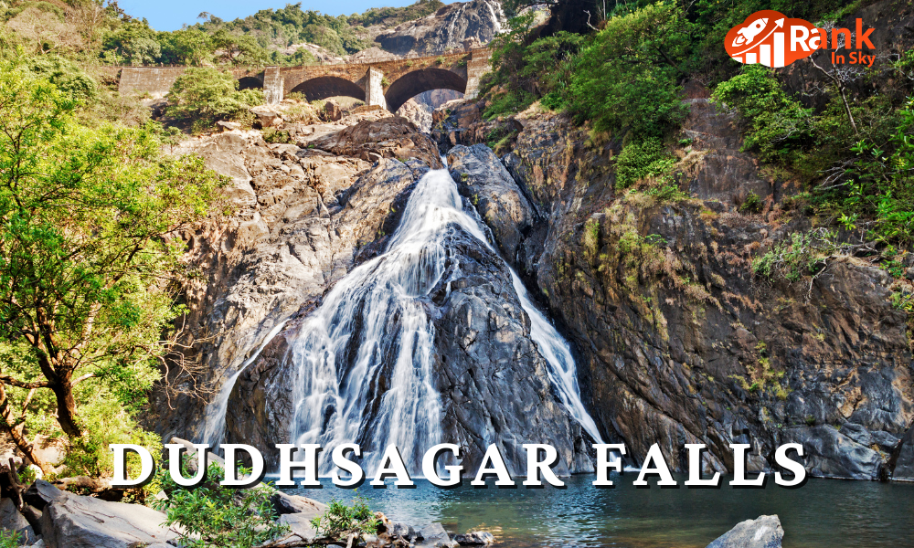 Dudhsagar Falls, famously known as the "Sea of Milk," is one of India's tallest and most awe-inspiring waterfalls.