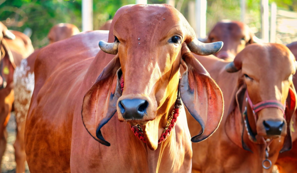 Gir Cow Breed are famous for their high milk production