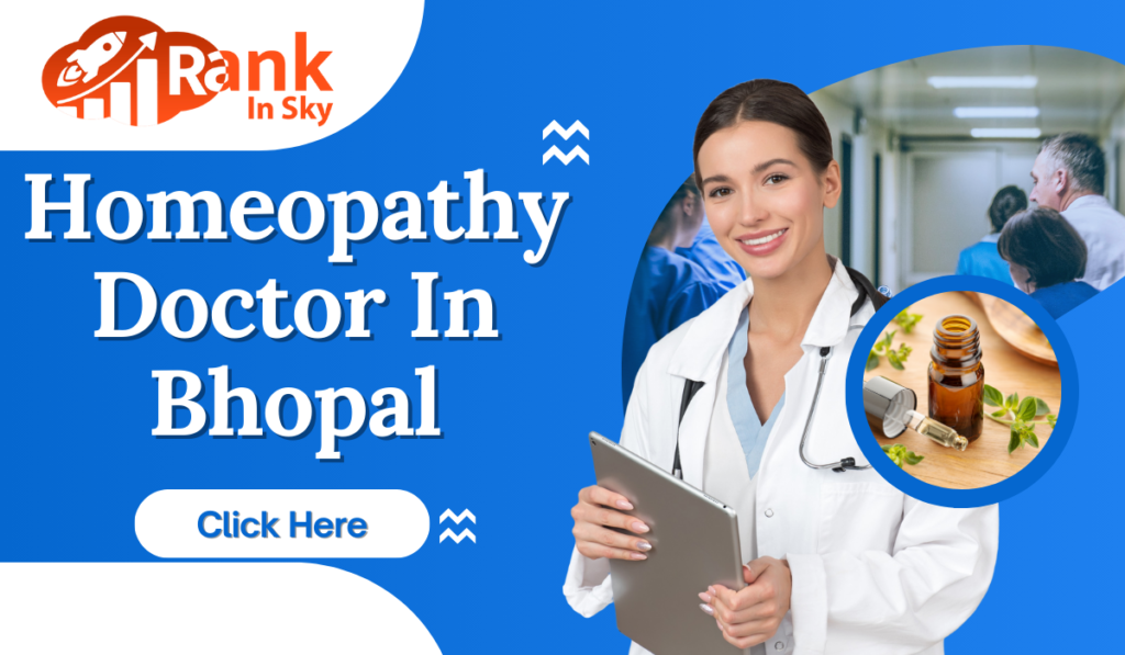 A Female Doctor Image with who provide Homeopathy Doctor in Bhopal