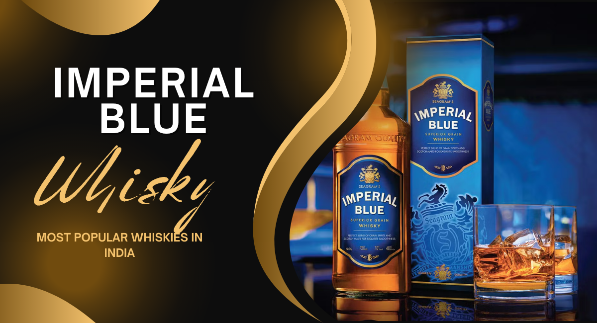 One of the world’s best-selling whiskies, Imperial Blue