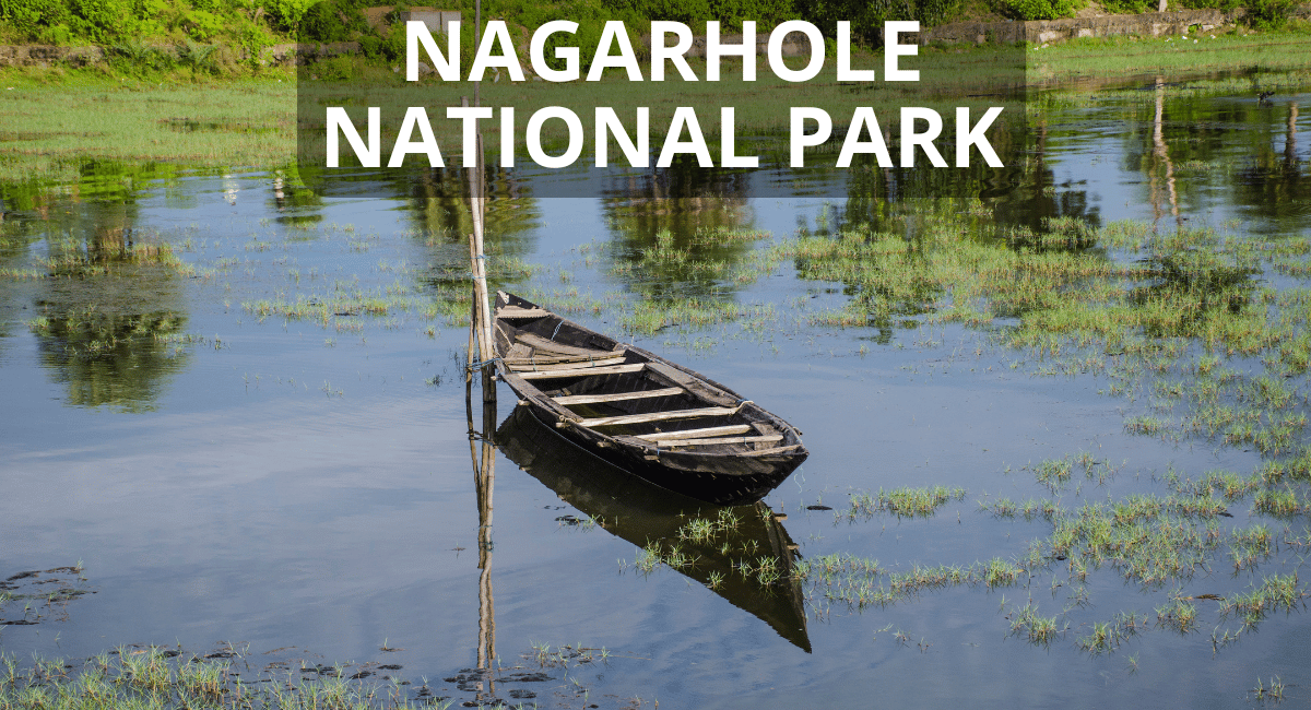 Boat Nagarhole National Park, located in the picturesque Western Ghats of Karnataka