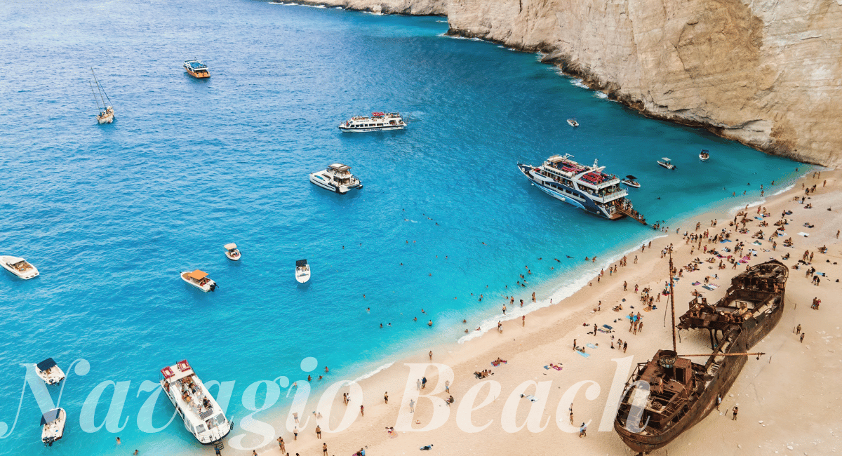 Navagio Beach, famously known as Shipwreck Beach, is one of the most breathtaking destinations in Greece,