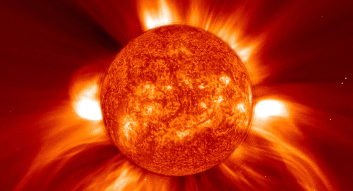 The Sun’s corona is the outermost layer of its atmosphere, extending millions of kilometers into space