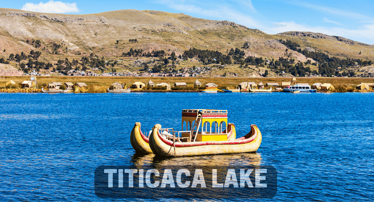 Lake Titicaca, situated high in the Andes Mountains on the border of Peru and Bolivia, is renowned as the largest lake in South America