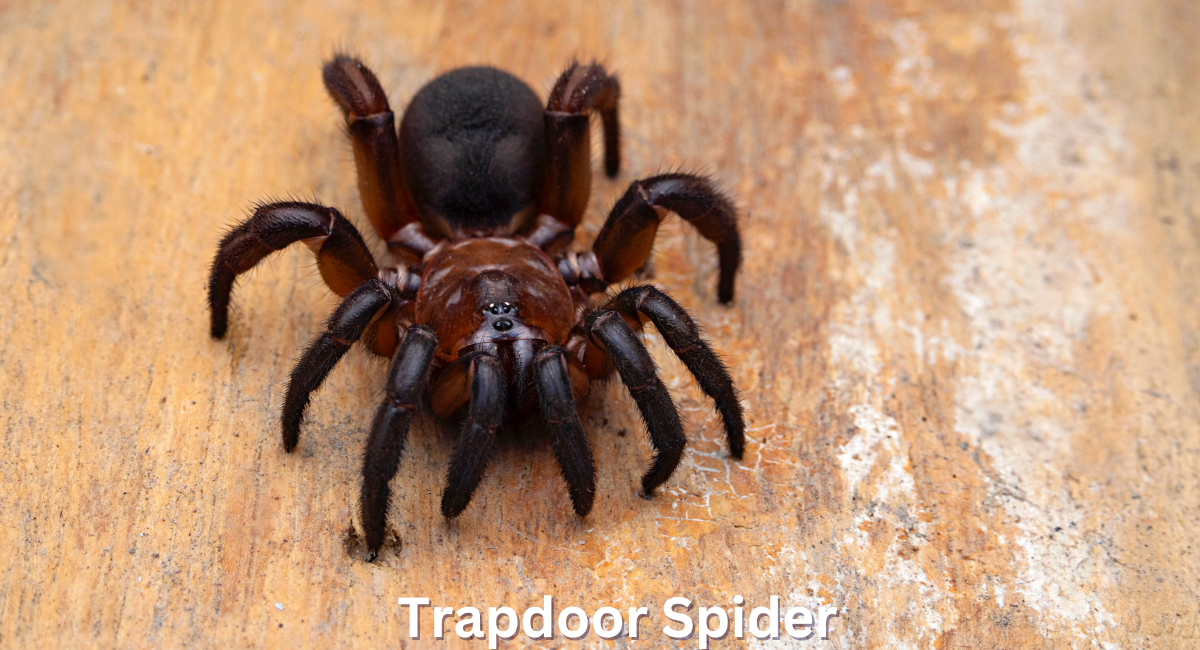 The trapdoor spider, belonging to the Ctenizidae family, is a Deadliest Spiders in the World