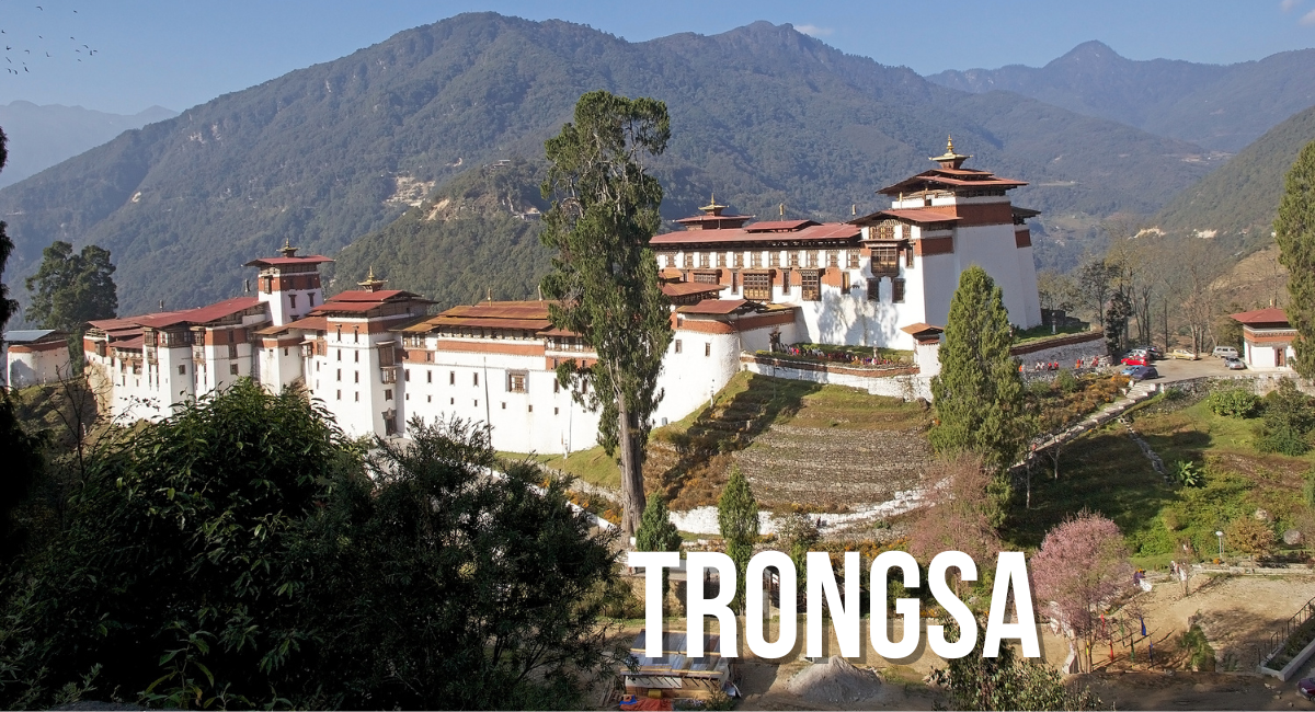 Trongsa, located in central Bhutan, is often referred to as the historical heart of the kingdom