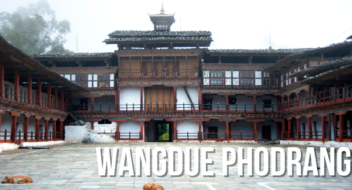 Wangdue Phodrang is a scenic district in central Bhutan known for its impressive dzong and beautiful landscapes.