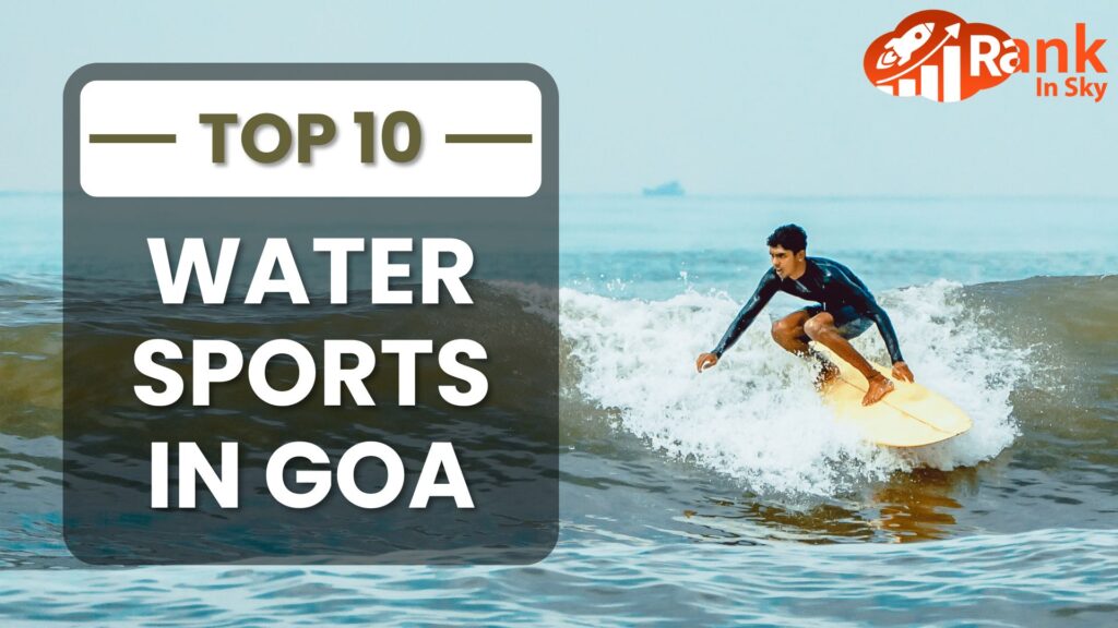 Water Sports In Goa Man Surfing On Sea