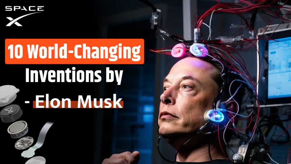 Top 10 Inovations by Elon Musk Creative Image